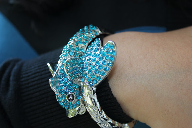 Forever 21 Koi Cuff Bracelet