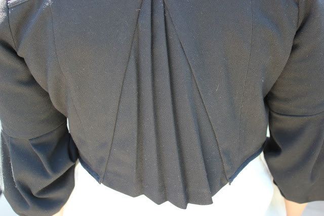 Pleated Jacket Detail