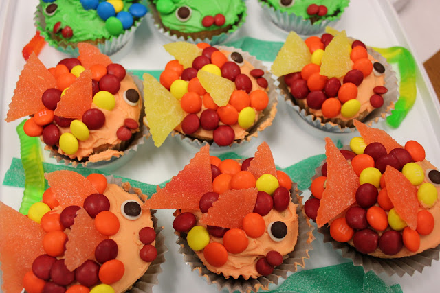 Under the Sea Theme Cupcakes