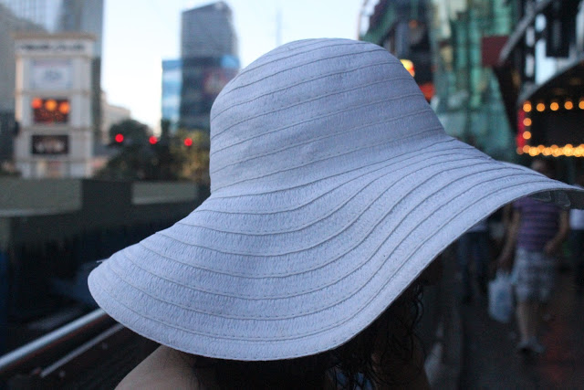 White Summer Hat