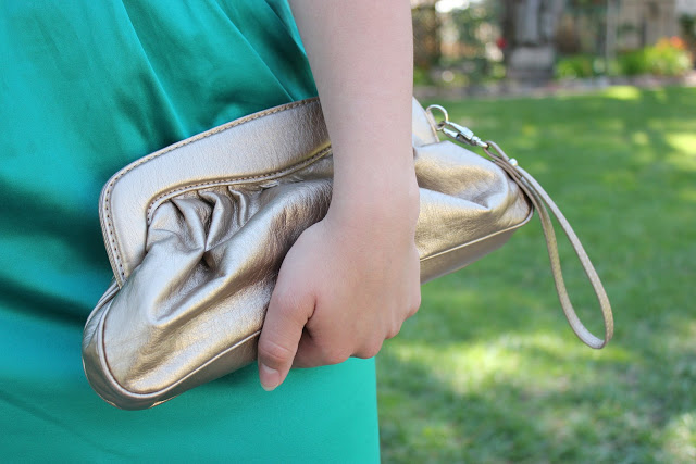 Gold Clutch