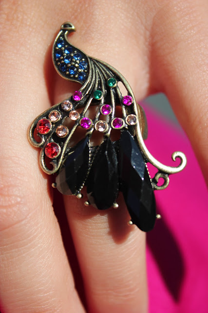 Adjustable Peacock Ring Forever 21