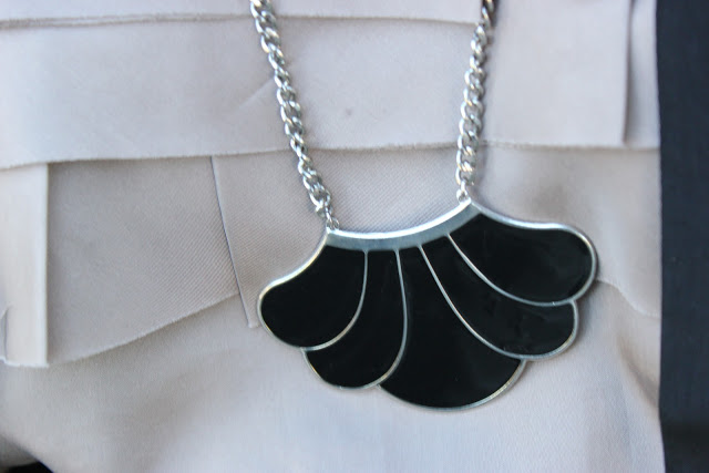 Forever 21 Black Vintage Inspired Necklace