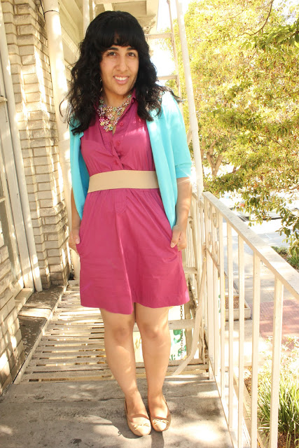 Spring Color Block Outfit