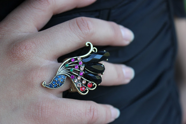 Forever 21 Peacock Ring