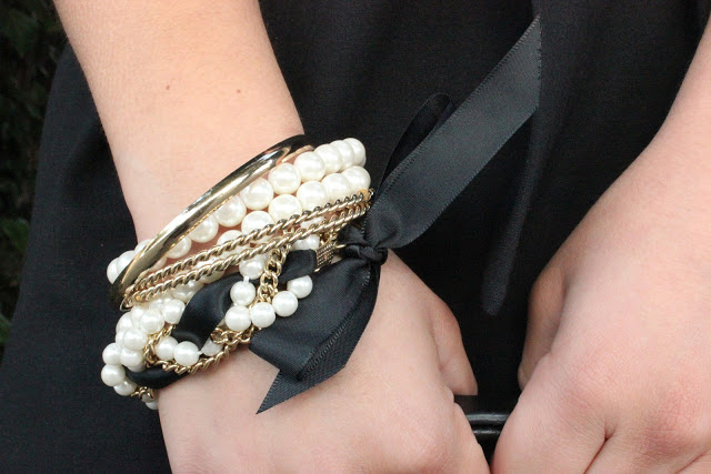 Black and Gold Arm Party