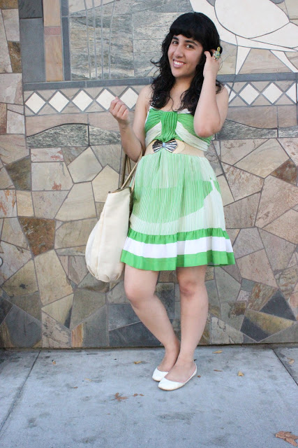 Green Summer Spring Dress