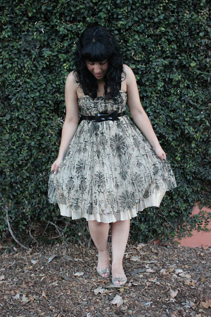 What to Wear with a Lace Overlay Dress