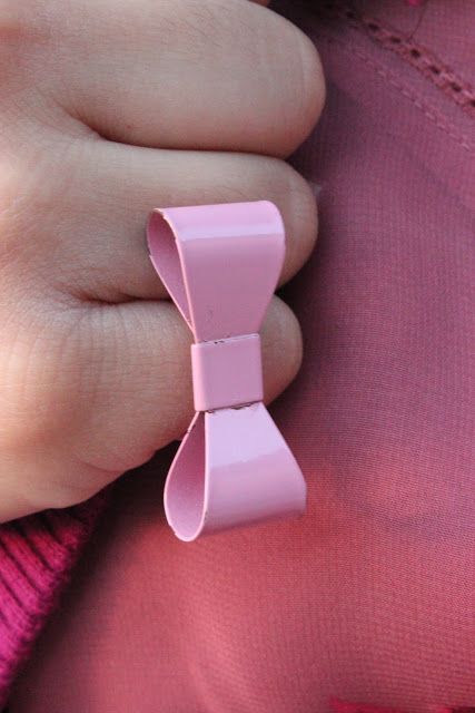 Pink Bow Ring