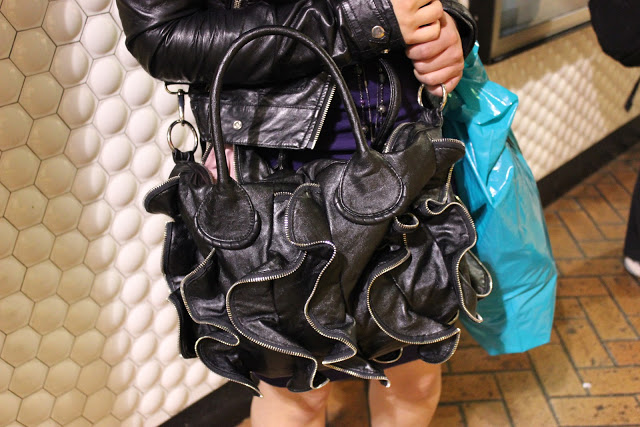 Steve Madden Ruffle Bag