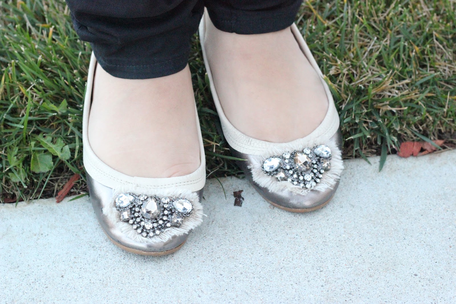 Embellished Forever 21 Flats 