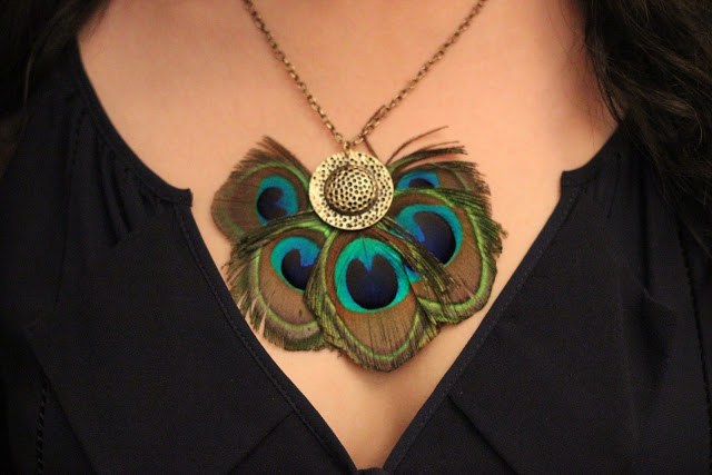 Peacock Necklace