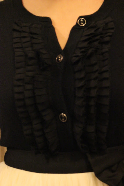 Pleated Merona Cardigan