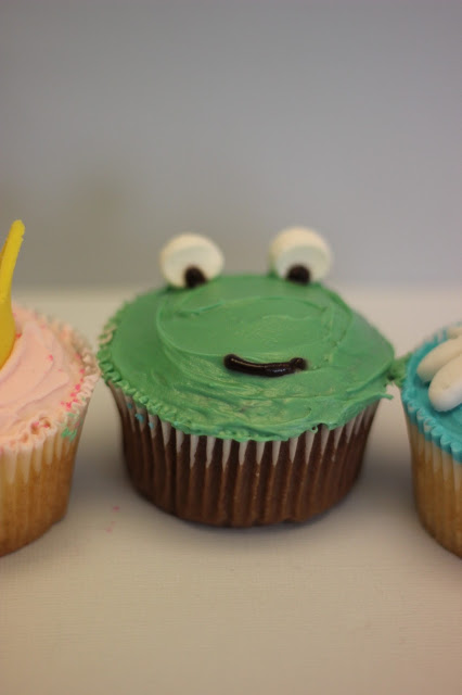 Princess and the Frog Cupcakes