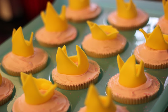 Princess Crown Cupcakes