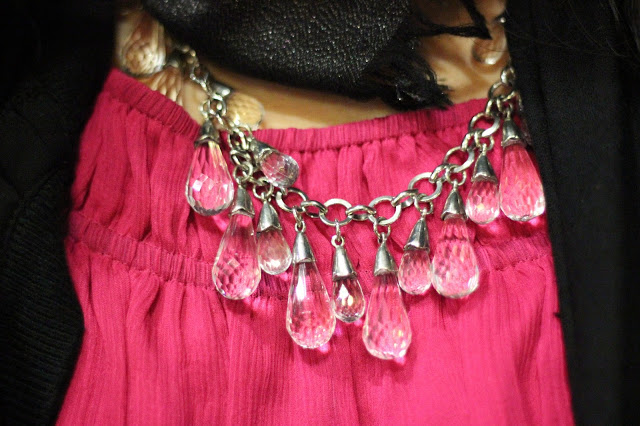 Teardrop Statement Necklace