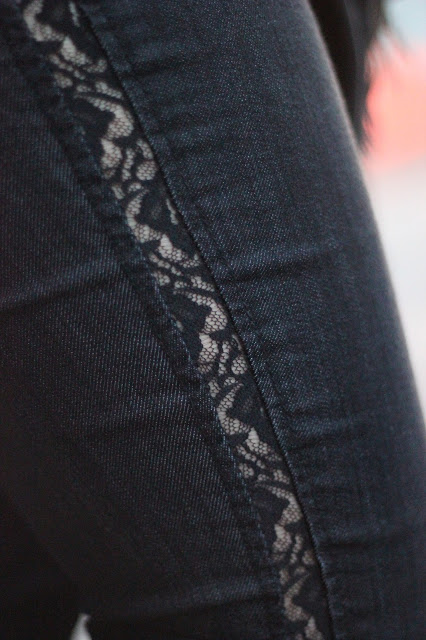 Jeans with Lace