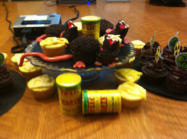 Rats and Toxic Waste Cupcakes