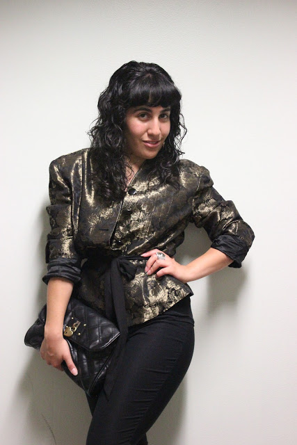 Gold Brocade Jacket