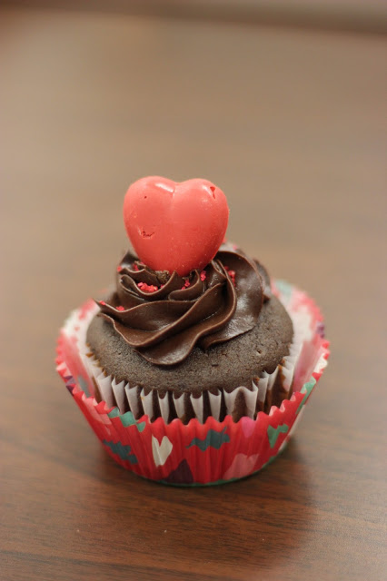 Valentine's Day Cupcake