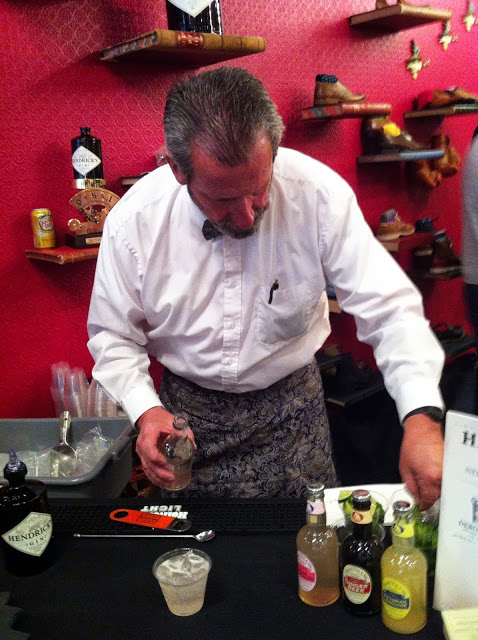 Bartender Serving Celebratory Cocktails