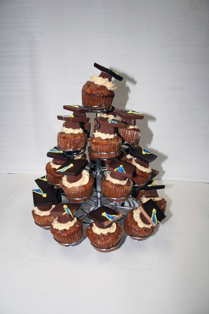 Graduation Theme Cupcakes