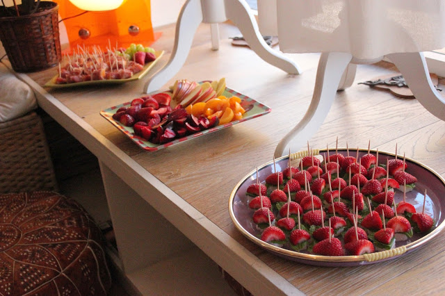 Fruit and Cheese Skewers