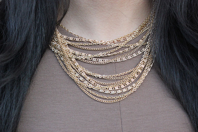 Gold Multi Chain Necklace