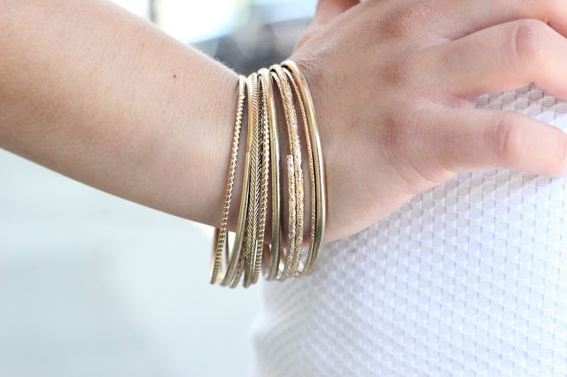 Forever 21 Gold Bangles