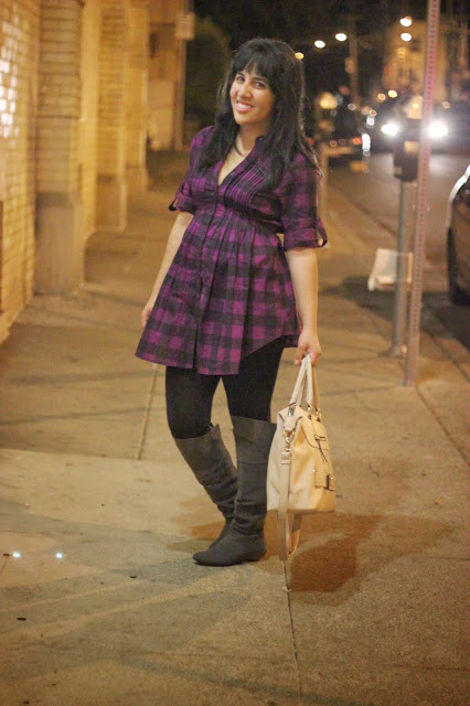 Tunic, Leggings and Boots Outfit