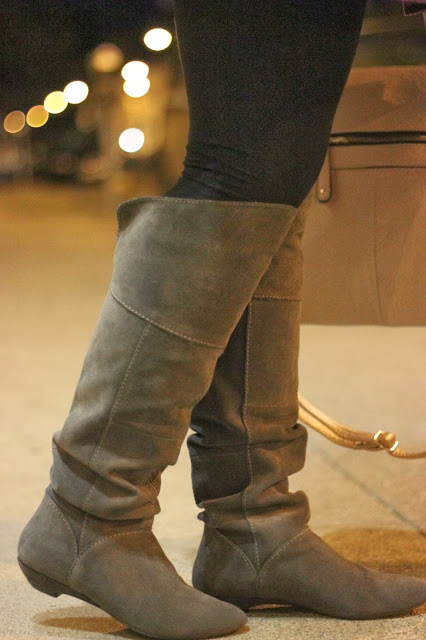 Steve madden Grey Suede Boots