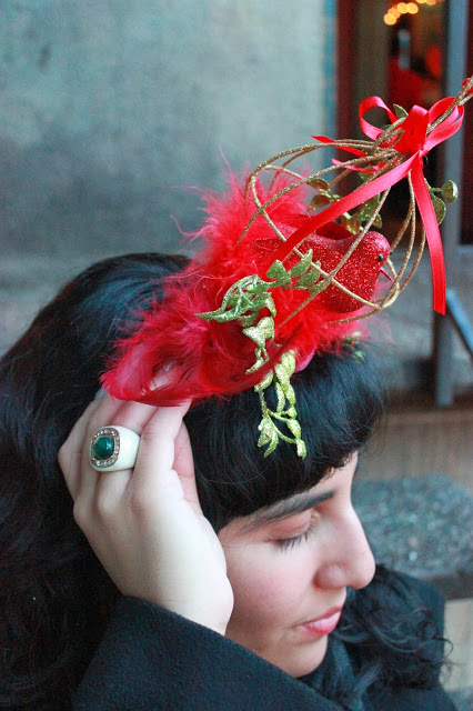 Christmas Bird Headband