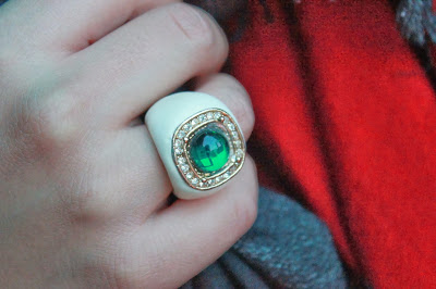 Green Cocktail Ring