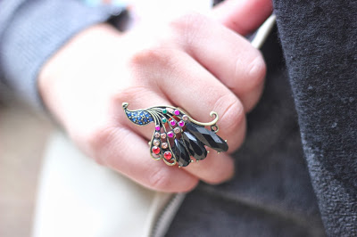 Peacock Ring