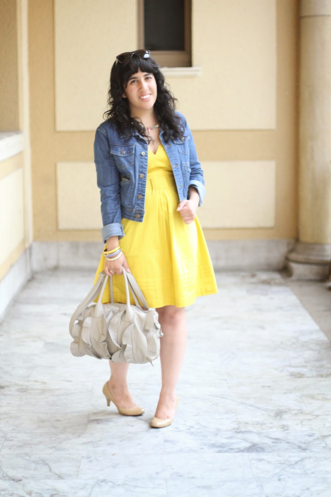 Jean Jacket and Sundress