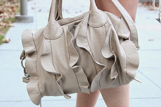 Ruffle Satchel Steve Madden