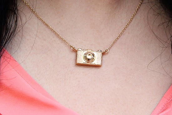 Kate Spade Camera Necklace