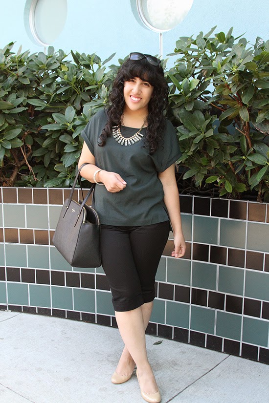 Boxy Top and City Shorts Outfit