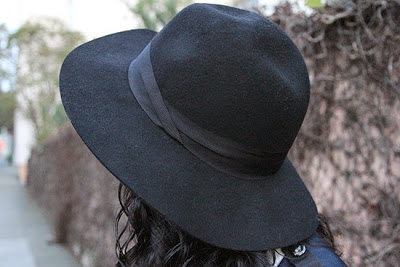 Express Black Felt Hat