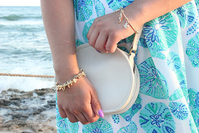 Lilly for Target Bracelet and White Coach Cross Body