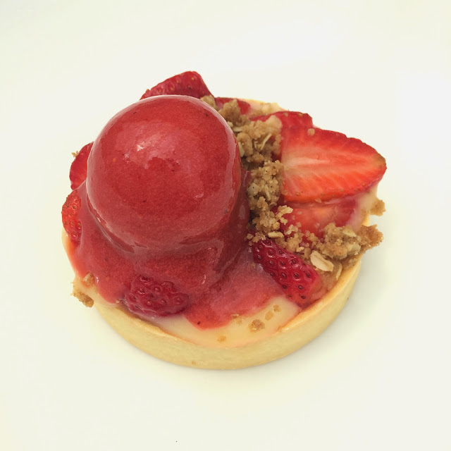 Strawberry Lemon Meyer Tart