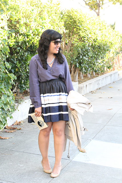 Outfit Styled with LE TOTE Top and Necklace