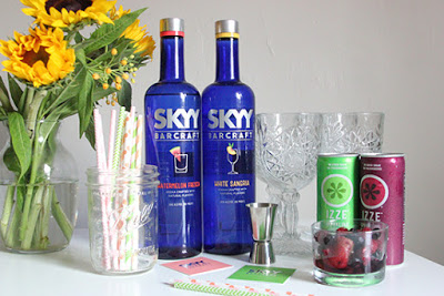 SKYY Barcraft Vodka Izze Sparkling Juice Cocktail Recipe