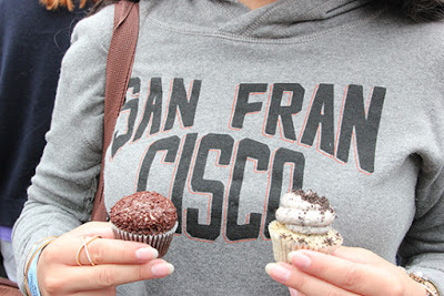 Mini Cupcakes and Les Mechantes Hoodie and Waffles and Honey X Ring