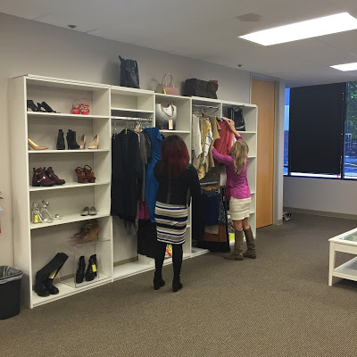 Poshmark HQ Walk-in Closet