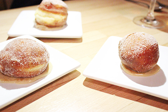 Donuts & Butterscotch Cream, Hopscotch Bar & Restaurant Uptown Oakland 