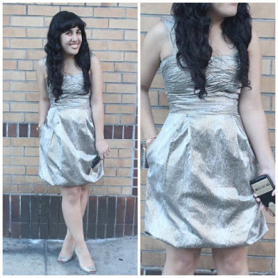 6 Items to List on Poshmark - DVF Treenie Metallic Dress