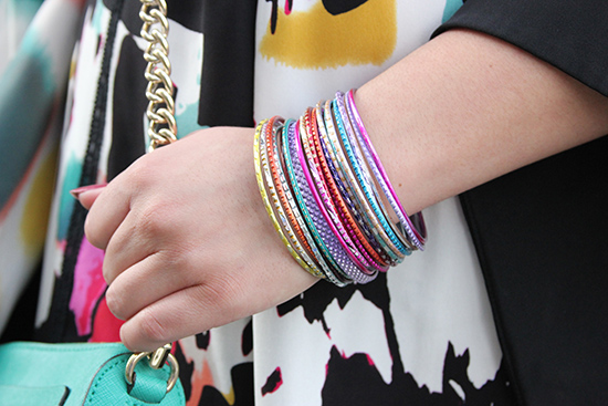 Forever 21 Multi Color Bangles Arm Party