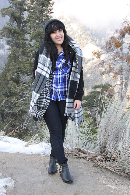 Express, Madewell and Loeffler Randall Mountain Cabin Outfit Inspiration