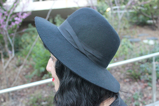 Black Wool Hat Express Winter Outfit Inspiration